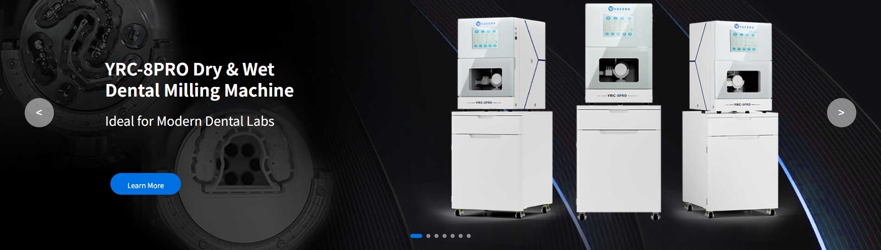 YRC-8PRO শুষ্ক ও আর্দ্র ডেন্টাল মিলিং মেশিন