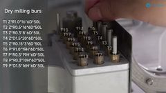 YRC-8PRO শুকনো কাটার বার্স ইনস্টল করা হচ্ছে।