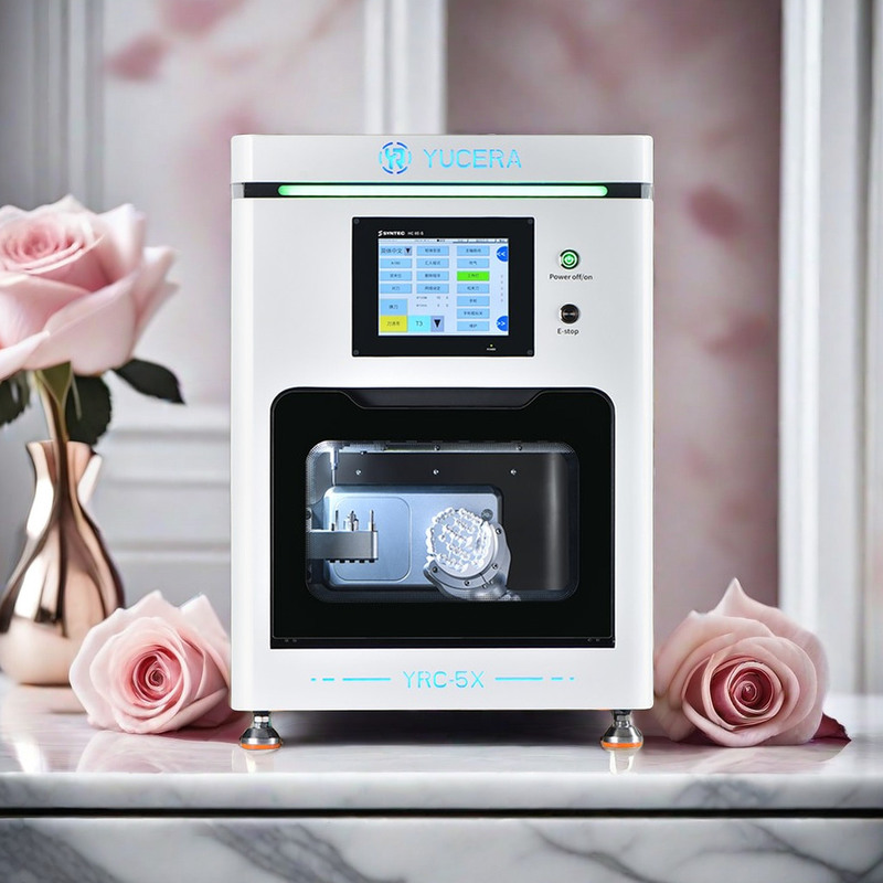 ইউসেরা নতুন মুক্তিপ্রাপ্ত ৫ অক্ষ ভেজা শুকনো জিরকোনিয়া মিলিং মেশিন ডেন্টাল ক্যাড ক্যাম ব্লকের জন্য