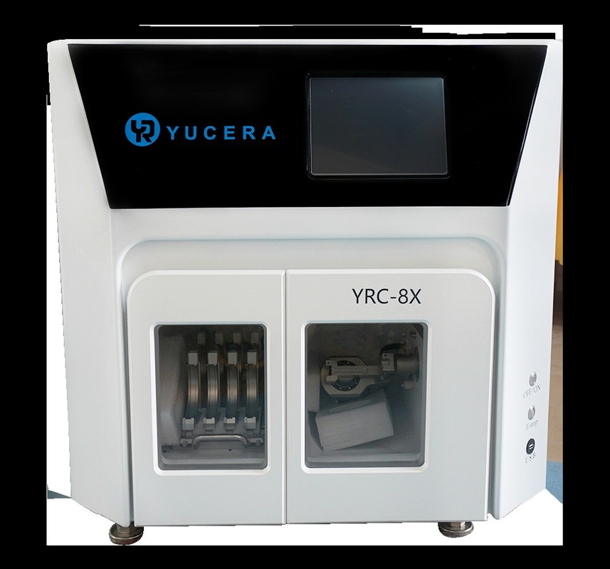 YUCERA YRC-8X ডেন্টাল মিলিং মেশিন অটো ডিস্ক পরিবর্তন উচ্চ মিলিং গতি ডেন্টাল ল্যাব সরঞ্জাম CAD CAM সমাধান