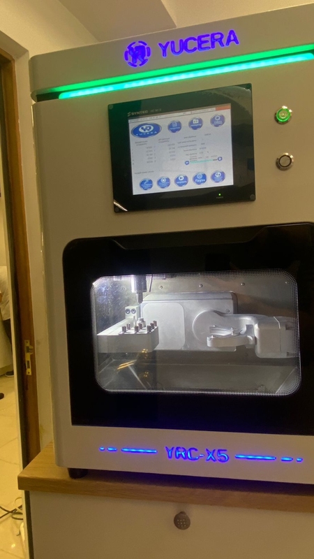 দন্ত Cad Cam মিলিং মেশিন Yucera প্রস্তুতকারক উচ্চ শেষ গুণমান YRC-5X মিলিং মেশিন