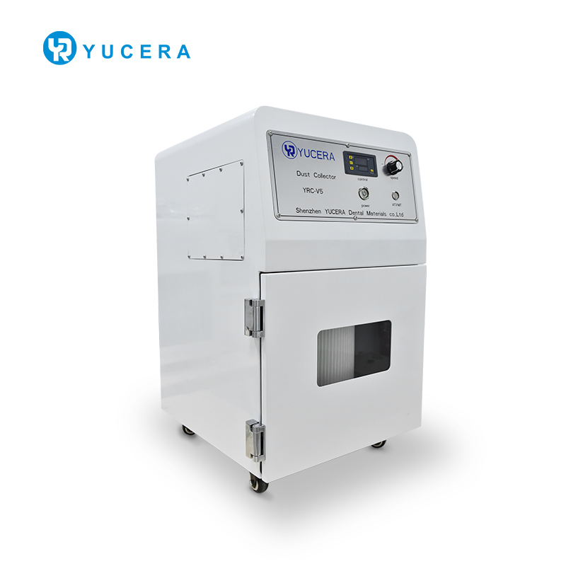 YUCERA YRC-V5 ভ্যাকুয়াম ক্লিনার ডেন্টাল পোর্টেবল ভ্যাকুয়াম ডেন্টাল ল্যাব-এর জন্য ডেন্টাল সিএনসি মিলিং মেশিনের জন্য