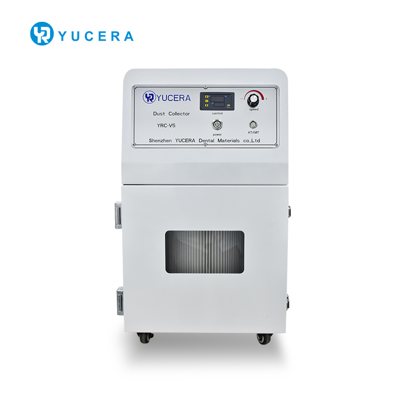 YUCERA YRC-V5 ভ্যাকুয়াম ক্লিনার ডেন্টাল পোর্টেবল ভ্যাকুয়াম ডেন্টাল ল্যাব-এর জন্য ডেন্টাল সিএনসি মিলিং মেশিনের জন্য