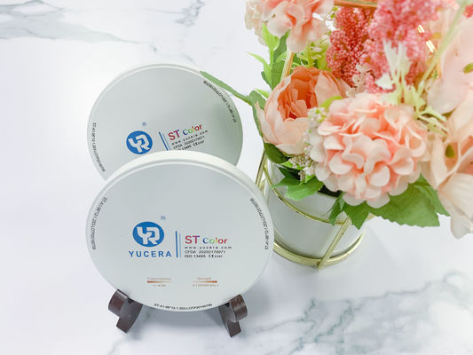 ST কালার প্রি শেডেড জিরকোনিয়া ব্লক ডেন্টাল সিএডি সিএএম সিস্টেম ডেন্টাল জিরকোনিয়া সিরামিক ব্লক